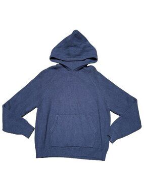 Edikted Hoodie Sweater Women's Size XS Navy Blue Knit